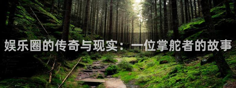 顺盈娱乐：娱乐圈的传奇与现实：一位掌舵者的故事